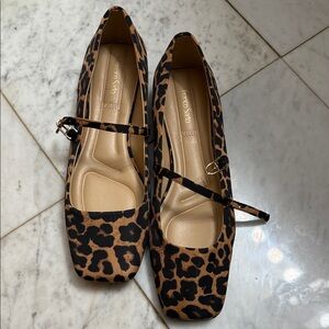 Franco Sarto Animal Print Flats